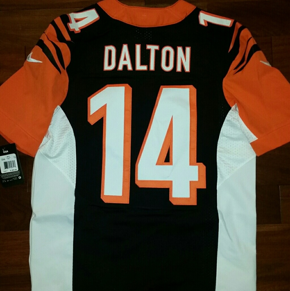 Nike Elite Bangals Andy Dalton Football Jersey